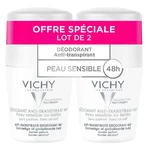 Vichy Дезодорант роликовый антиперспирант 48 часов для чувствительной или депилированной кожи 2х50 мл: цены и характеристики