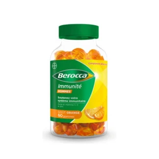 Bayer Berocca Иммунитет со вкусом апельсина x60 жевательных резинок