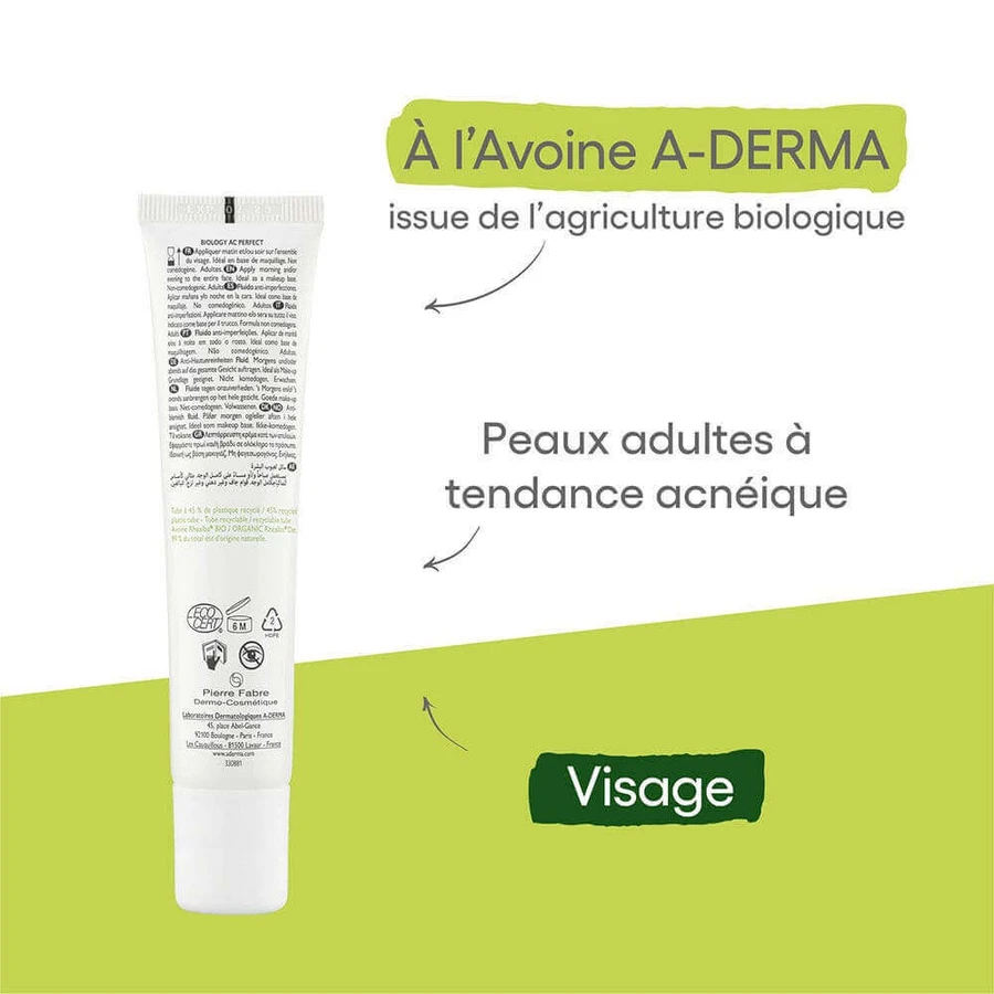A-Derma Biology AC Anti-Imperfection Fluid 40ml: цены и характеристики