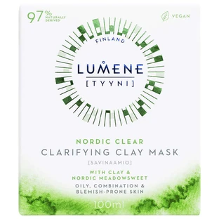 Lumene Nordic Clear Tyyni, очищающая глиняная маска, 100 мл