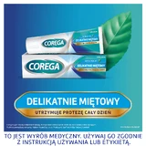 Corega Super Strong, фіксуючий крем для зубних протезів, злегка м'ятний, 2 х 40 г