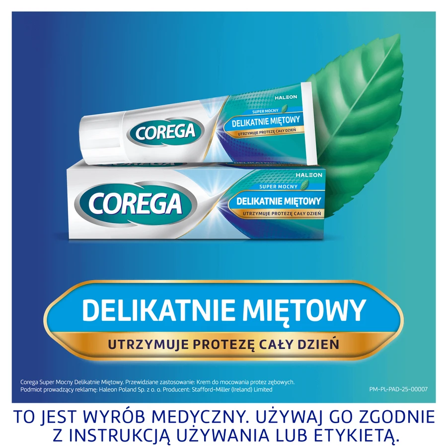 Corega Super Strong, фиксирующий крем для зубных протезов, слегка мятный, 2 x 40 г: цены и характеристики