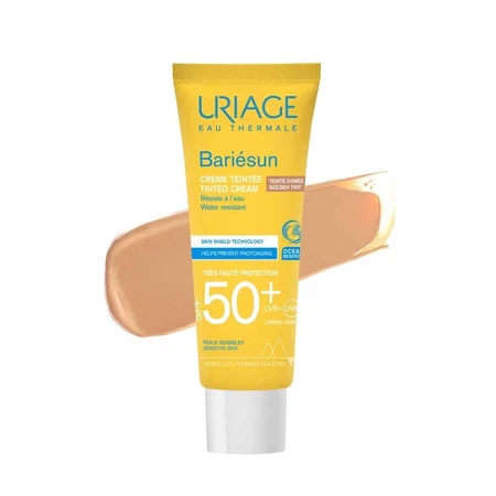Uriage Bariésun Тонуючий крем SPF50+ золотистий відтінок 50 мл: ціни та характеристики