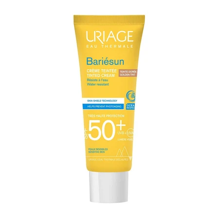 Uriage Bariésun Тонуючий крем SPF50+ золотистий відтінок 50 мл: ціни та характеристики
