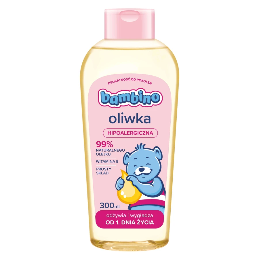 Bambino, гипоаллергенное оливковое масло, с первого дня жизни, 300 мл: цены и характеристики