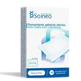 Стерильні неткані адгезивні пов'язки Soineo 5 см х 7 см х 10