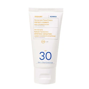 Korres Йогуртовий крем для обличчя сонцезахисний SPF30 50мл