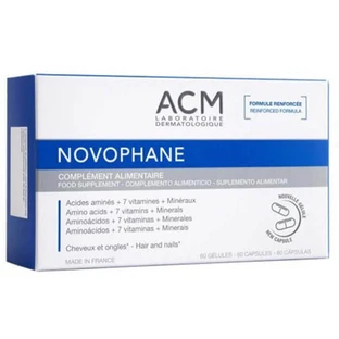 Новофан Acm Novophane для нігтів та волосся, 60 капсул