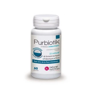 Natural Nutrition Purbiotik симбиотическая формула 60 таблеток