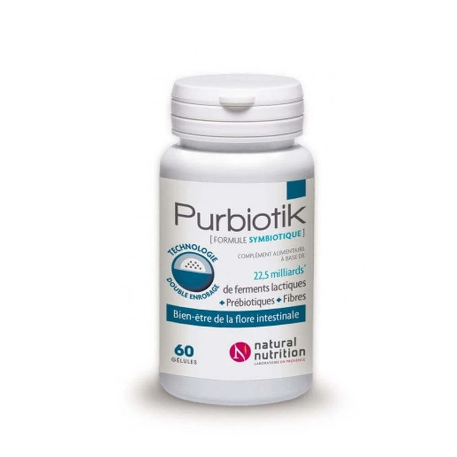 Natural Nutrition Purbiotik симбиотическая формула 60 таблеток: цены и характеристики