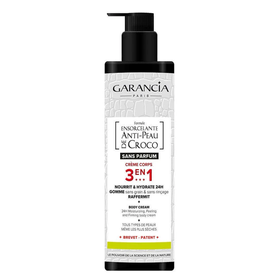 Garancia Ensorcelante Crème Corps 3 en 1 Anti-peau De Croco Sans parfum 400ml: ціни та характеристики
