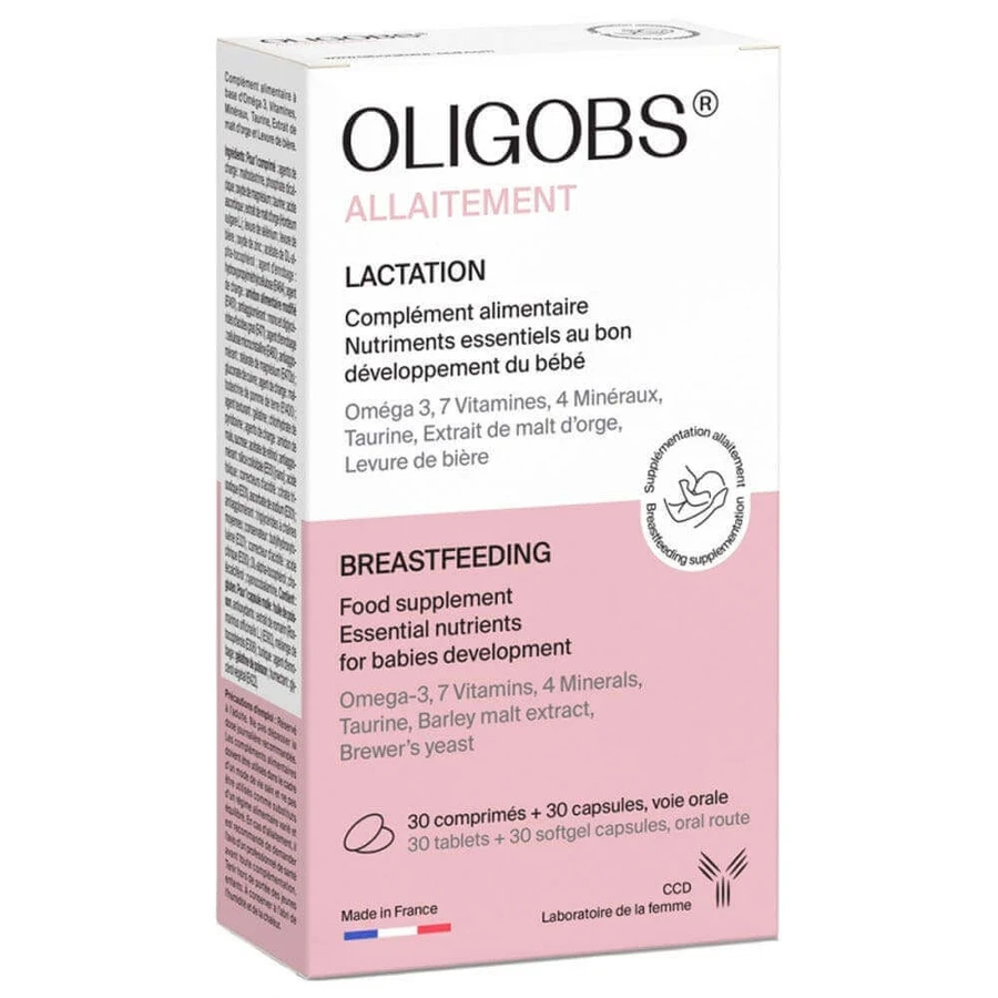 Ccd Oligobs Грудное вскармливание 30 таблеток + 30 капсул: цены и характеристики