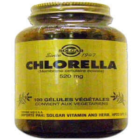 Solgar Chlorella 100 Detox Виведення токсинів 100 gélules végétales: ціни та характеристики