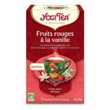 Чай Yogi Red Fruit з ваніллю Fruité, doux, délicieux 17 пакетиків