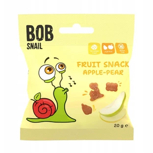 Фруктовое желе Bob Snail, яблоко, груша, 20 г