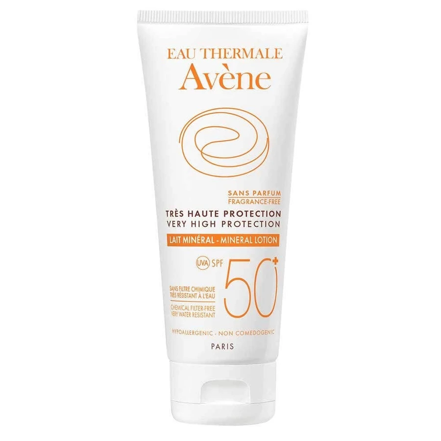 Avène Solari Мінеральне молочко з надвисоким захистом для непереносимої шкіри Spf50+ 100мл: ціни та характеристики