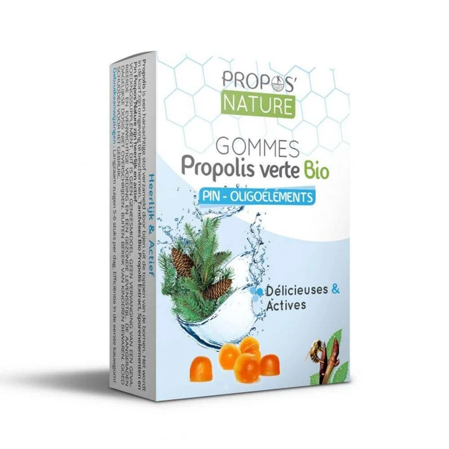 Propos'Nature Propolis Green Gum Oils And Pine Sugar Free 45g: цены и характеристики