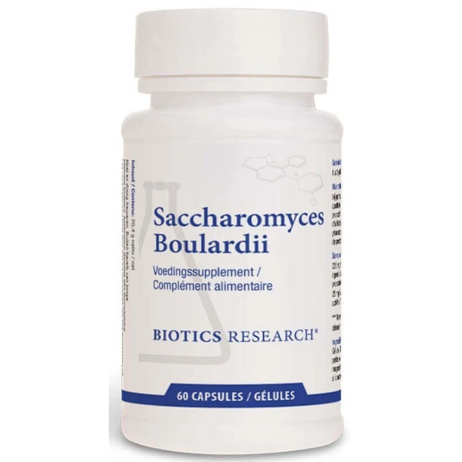 Сахароміцети Буларді Biotics Research Saccharomyces Boulardii, 60 капсул: ціни та характеристики