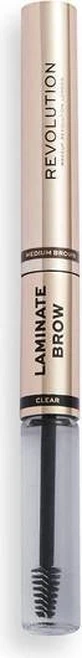 Revolution, олівець для брів Laminate Brow Medium Brown, 1×2,10 г, олівець для брів