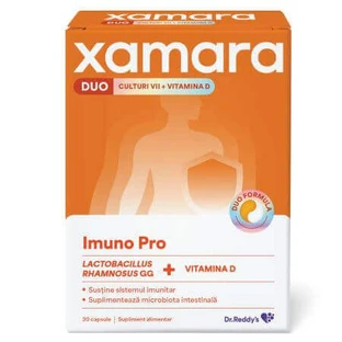 Xamara Duo Imuno Pro, 30 капсул, Dr Reddys