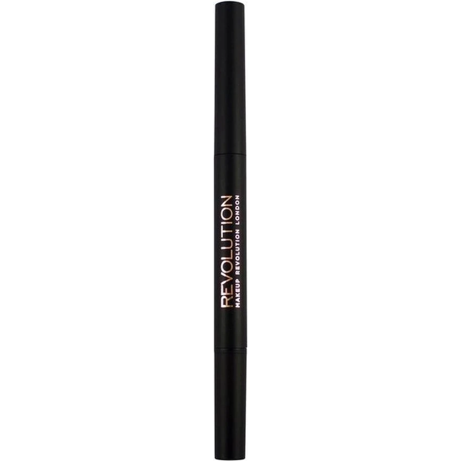 Revolution Duo Medium Brown Карандаш для бровей 1×1 шт.: цены и характеристики