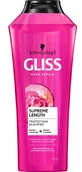 Schwarzkopf Gliss Supreme Length, Шампунь для длинных и уязвимых волос, 400 мл