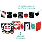 CzuCzu Toddler Starter What I See, 2 контрастні книжки для дітей, 0-6 місяців: ціни та характеристики
