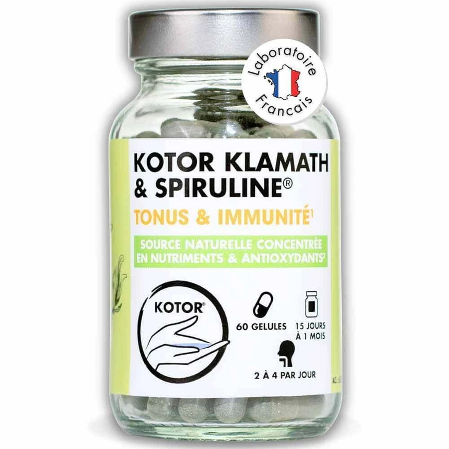 Kotor Pharma Кламат та Спіруліна тонус та імунітет 60 капсул: ціни та характеристики