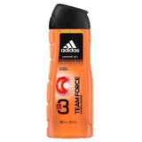 Adidas Men, гель для душа 3 в 1, Team Force, 400 мл