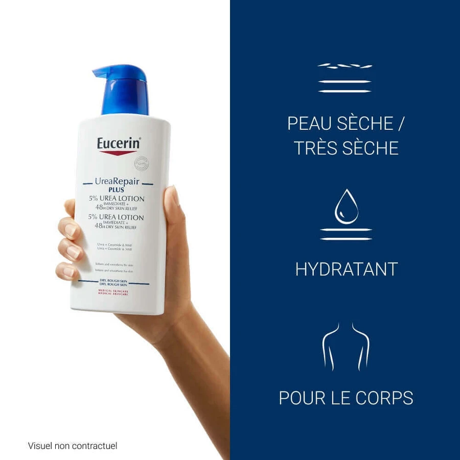 Eucerin UreaRepair Plus Пом'якшувальний крем для сухої шкіри з 5% сечовиною 400 мл: ціни та характеристики