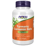 Now Foods Turmeric Curcumin Gels, куркума, 60 мягких капсул