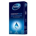Презервативы Manix Contact Plus с тонкой и экстра смазкой x12