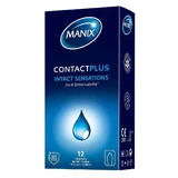 Презервативи Manix Contact Plus тонкі та з додатковим зволоженням x12
