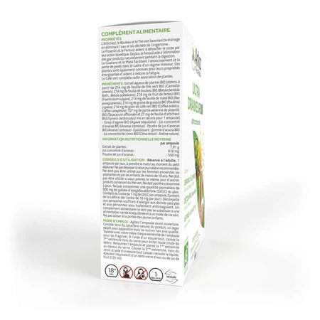 Arkopharma Аркофлюїди ультра дренажні органічні 30 ампул: ціни та характеристики