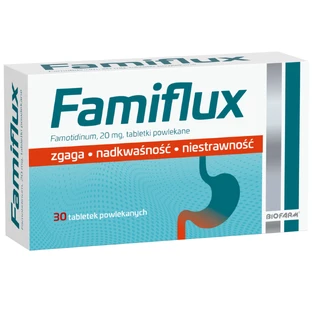 Фамифлюкс 20 мг, 30 компонентов