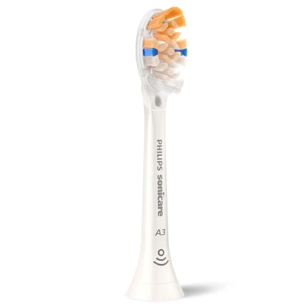 Philips, змінні насадки для звукової зубної щітки Sonicare A3 Premium All-in-One, білі, 2 шт.: ціни та характеристики