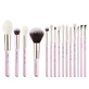 Набір пензлів для макіяжу нареченої Jessup Mua Blushing Bride T292, 15 штук