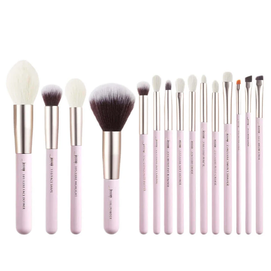 Набір пензлів для макіяжу нареченої Jessup Mua Blushing Bride T292, 15 штук: ціни та характеристики