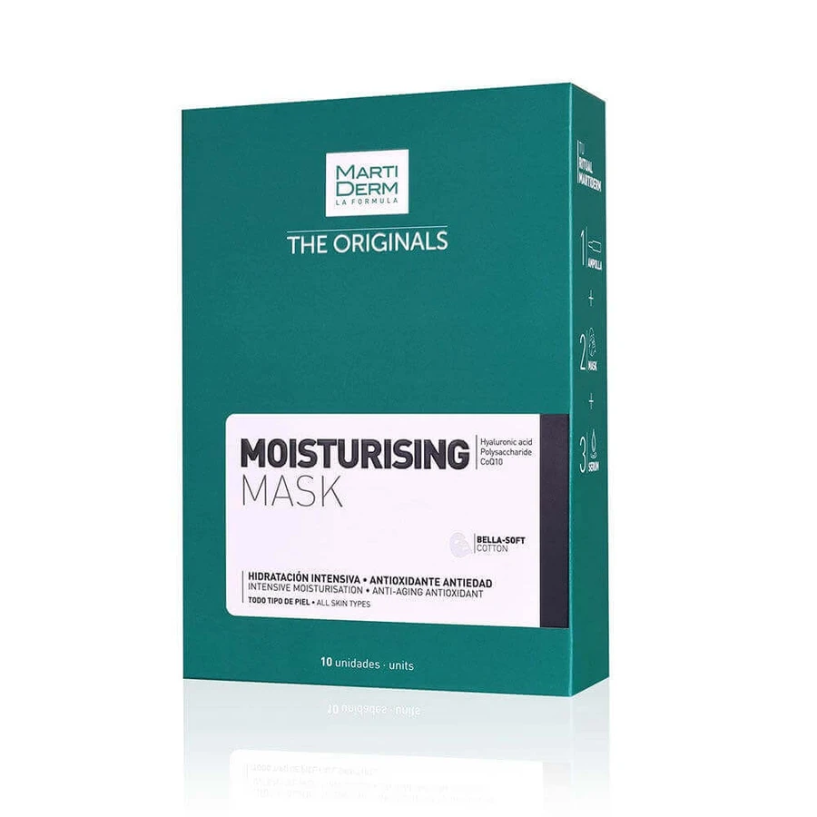 Martiderm The Originals Masque Moisturising X10 Unidoses Tous Types De Peaux: цены и характеристики