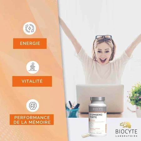 Biocyte Health 5 Ginseng Forte 40 Gelule: цены и характеристики