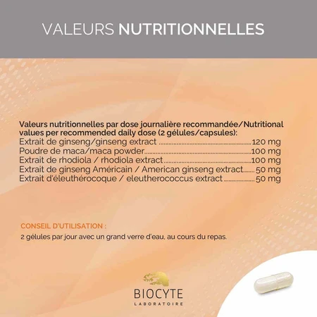 Biocyte Health 5 Ginseng Forte 40 Gelule: цены и характеристики