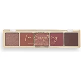 Revolution PRO, Glam Palette Weekend Ready Purple, палитра теней для век 1×5,50 г, палитра теней для век