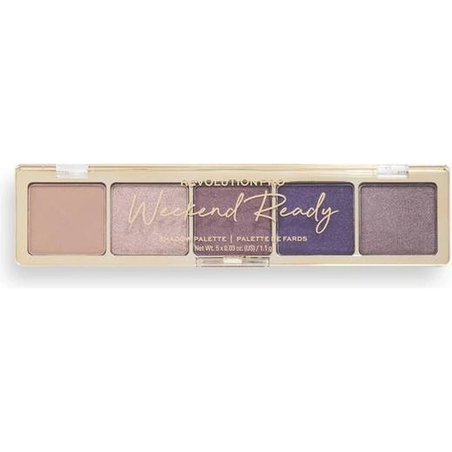 Revolution PRO, Glam Palette Weekend Ready Purple, палитра теней для век 1×5,50 г, палитра теней для век: цены и характеристики