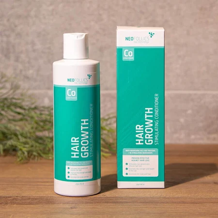 Neofollics Hair Growth kit, кондиціонер для стимулювання росту волосся, 250 мл + лосьйон, 90 мл + шампунь, 250 мл за 1 копійку: ціни та характеристики