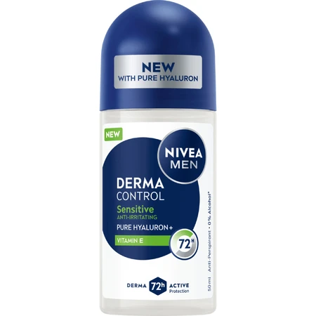 Nivea Men Derma Control Sensitive, антиперспирант, ролл-он, 50 мл: цены и характеристики