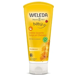 Weleda Календула Бебе Очищающий крем для тела и волос 200 мл