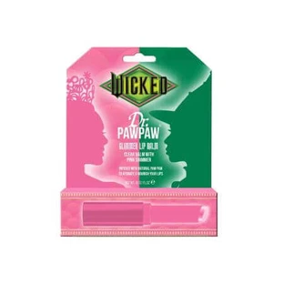 Прозорий бальзам для губ Glimmer Wicked з рожевим блиском, 3 г, Dr.PawPaw
