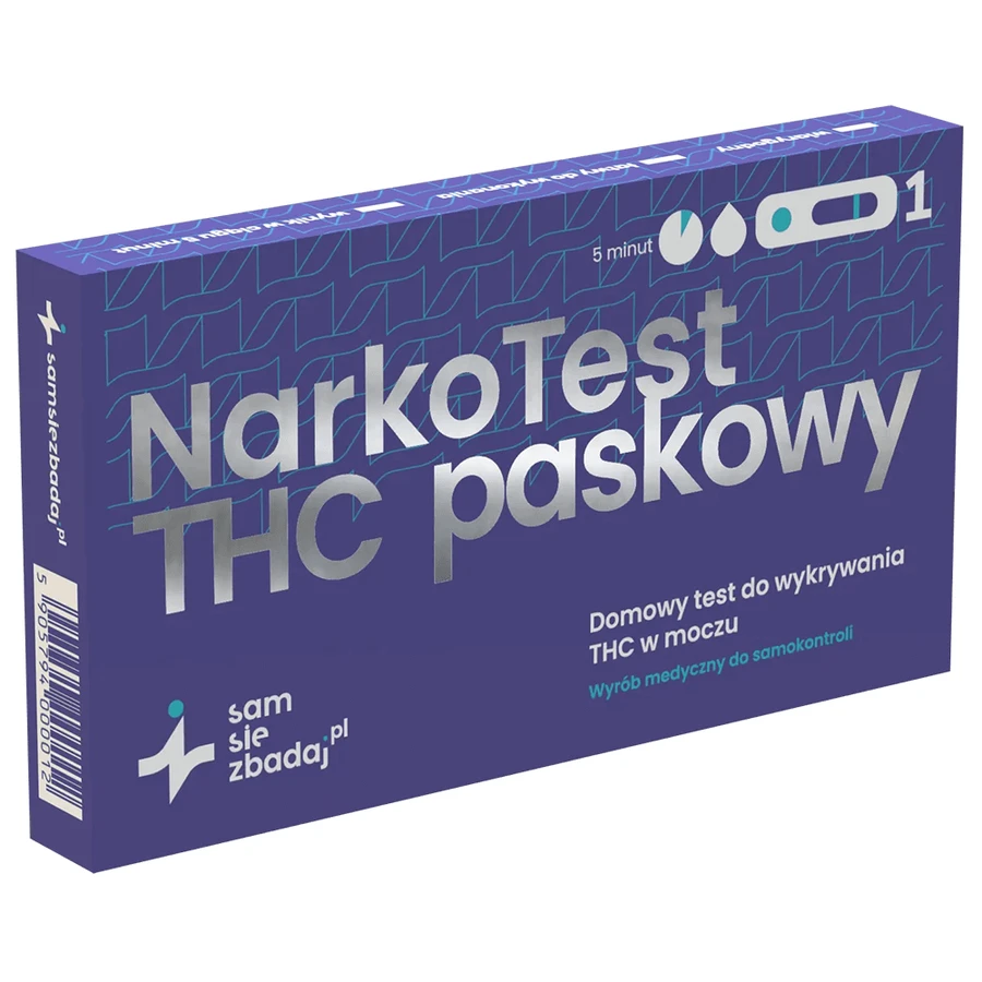 Проверь себя Narko Test THC, домашний тест для обнаружения ТГК в моче, тест-полоска, 1 штука: цены и характеристики