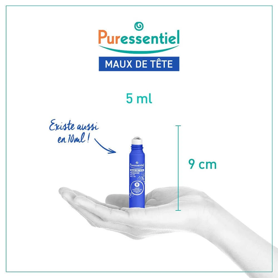 Puressentiel Daily Wellness Roller Maux de Tête 5ml: ціни та характеристики