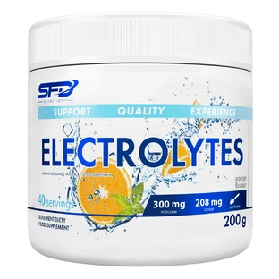 SFD Електроліти, порошок, апельсиновий смак, 200 г